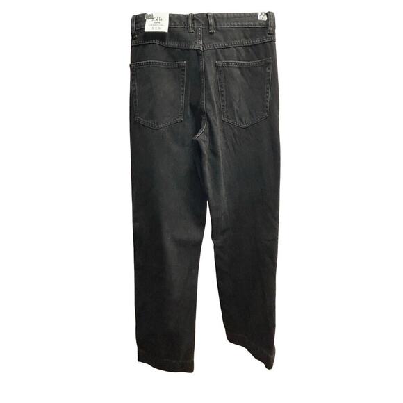 Nwt-Zara - flared zippers jeans -31 - Picture 8 of 9